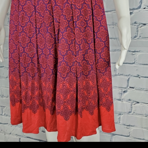 Tory Burch Sophia Cap Sleeve Silk Dress - Picture 5 of 9